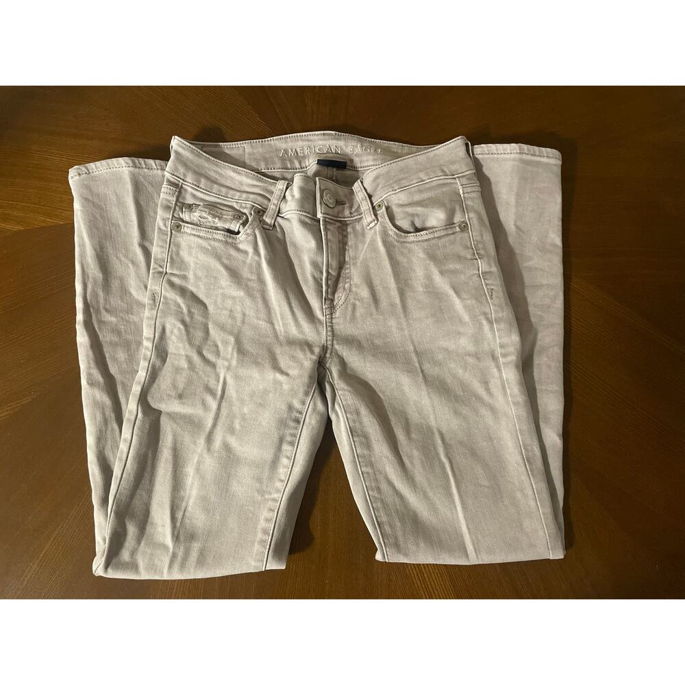 American Eagle White Jeggings size 0 x-short